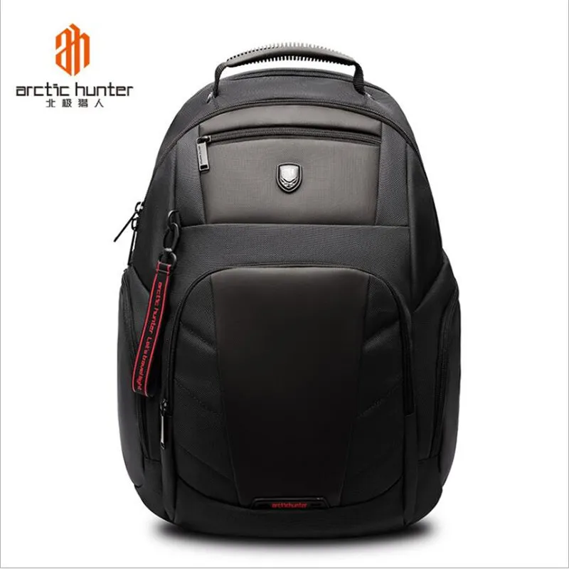 

Arctic Hunter 15.6" Laptop Backpack Men Travel Bags Multifunction Rucksack Water Resistant Black Computer Backpacks For Teenager