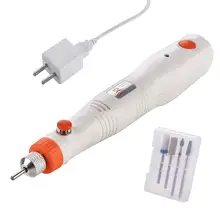 Makartt 20 шт электрическая пилка для ногтей, акриловая дрель для ногтей, 18000 об/мин, ручка для гравировки, беспроводная,, E0862