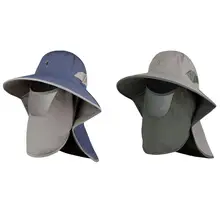 Рыболовная шляпа Солнцезащитная Водонепроницаемая кепка мужская защита от ультрафиолета, от солнца тени шапки для рыбака Супер тонкая быстросохнущая крышка s для путешествий на открытом воздухе