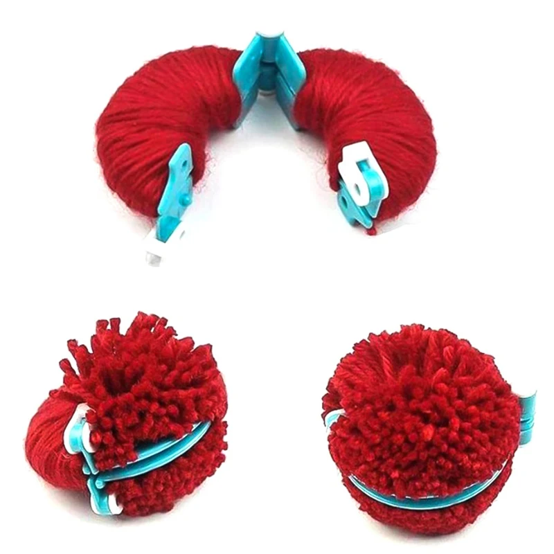 8Pom Pom Maker Инструменты для вязания Appareil Pompoms Maker Ball ткацкая игла инструменты для рукоделия