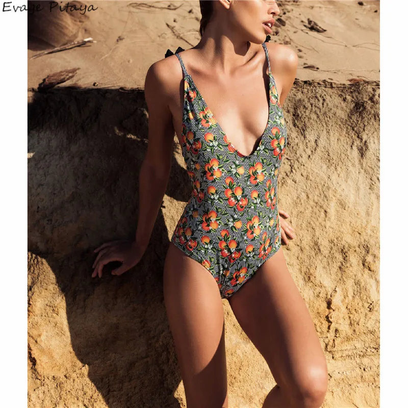 Женский купальный костюм maillot de bain femme Цельный купальник с открытой спиной и