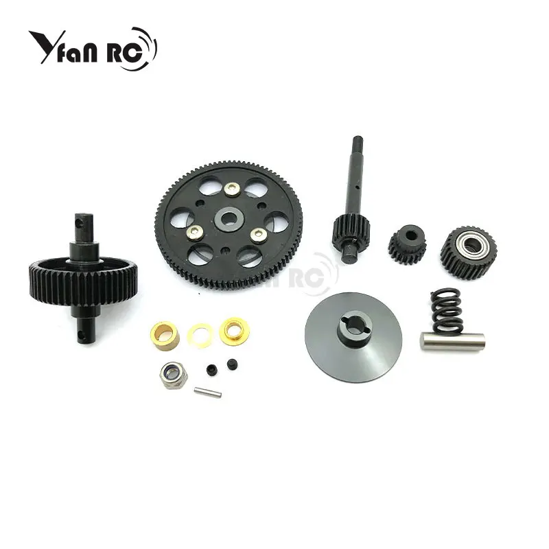

Free Shipping RC 1/10 AXIAL SCX10 Wraith Steel Drive Transmission Straight Gears Set Gearbox Parts