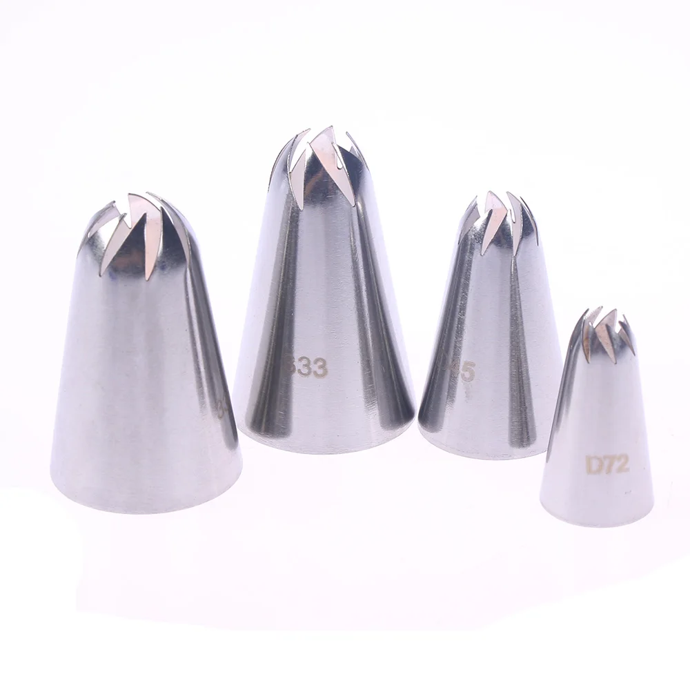 New Hot 7Pcs Set DIY Icing Piping Nozzles Cake Decoration