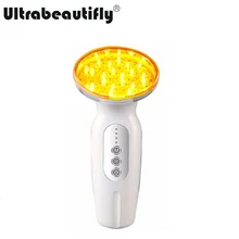 Биоволна 3 цвета Led фотонное омоложение акне, морщины веснушки лечение коллагеновая стимуляция кожи сглаживание красота машина