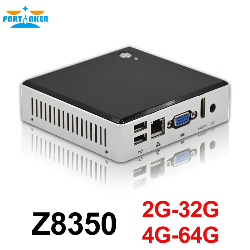 Мини ПК с четырехъядерным процессором Intel Z8350 HDMI| |
