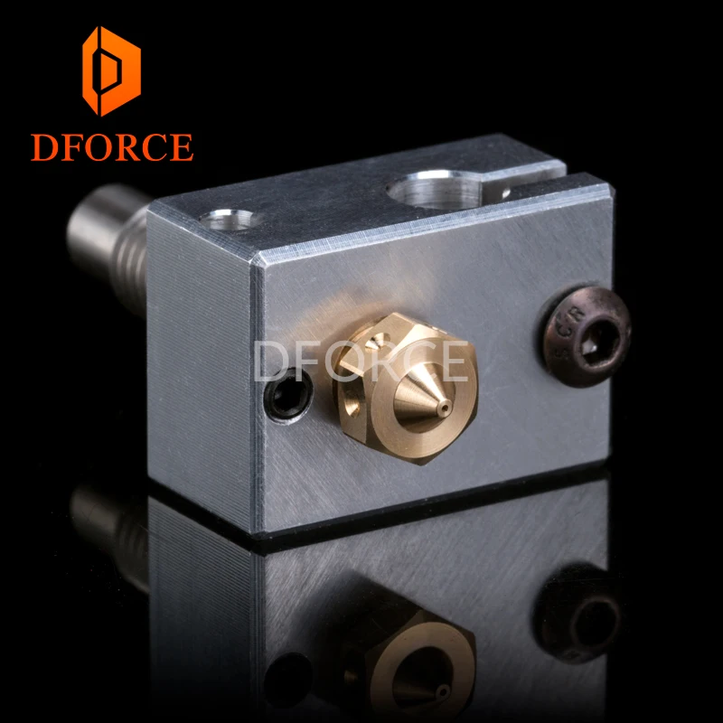 DFORCE Высокое качество 3D принтер нагреватель Блок для сенсорных картриджей + сопло