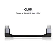 FiiO CL06 tipo-c a Cable de datos Micro USB para FiiO Q1II Q5 M7