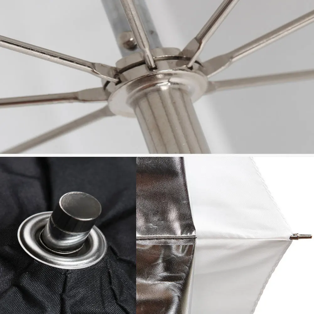 Translucent and Reflector 2in1 Double-Layer Umbrella (5)