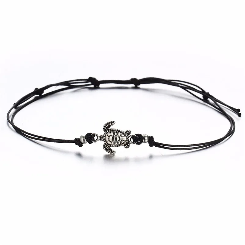 2018 NEW Beads anklets for women Turtle Beach Foot Chain Anklets Vintage Bracelet Foot Jewelry Sandals Pulseras Tobilleras J20#N (13)