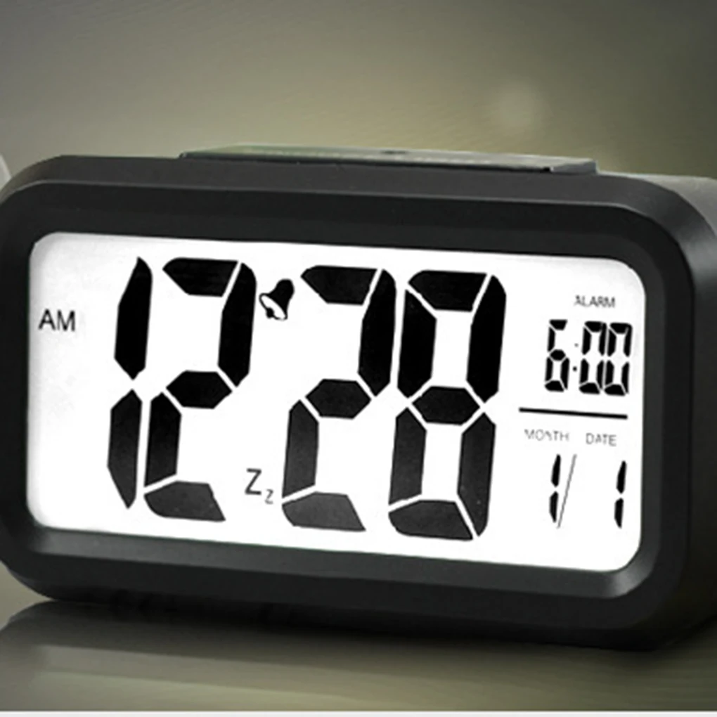 Новые электрические настольные часы электронный будильник цифровой большой светодиодный экран часы время данных Календарь настольные часы
