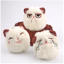 1pcs Cute Expression Cat Plush Toys 3 Styles for Kids Toys RANDOM 10cm 1pcs Cute Expression Cat Plush Toys 3 Styles for Kids Toys RANDOM 10cm