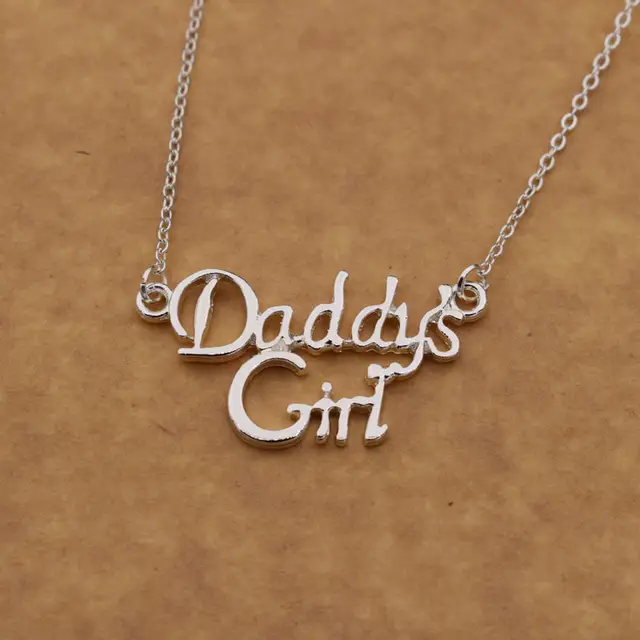Buy SanLan Daddy's Girl gold necklace girl kids love