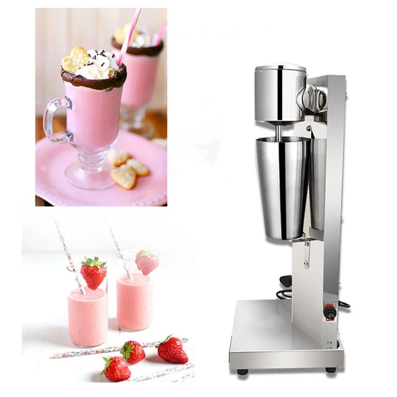 Milkshake machine stainless steel milk shake machine mixer shaker blender milk foam maker