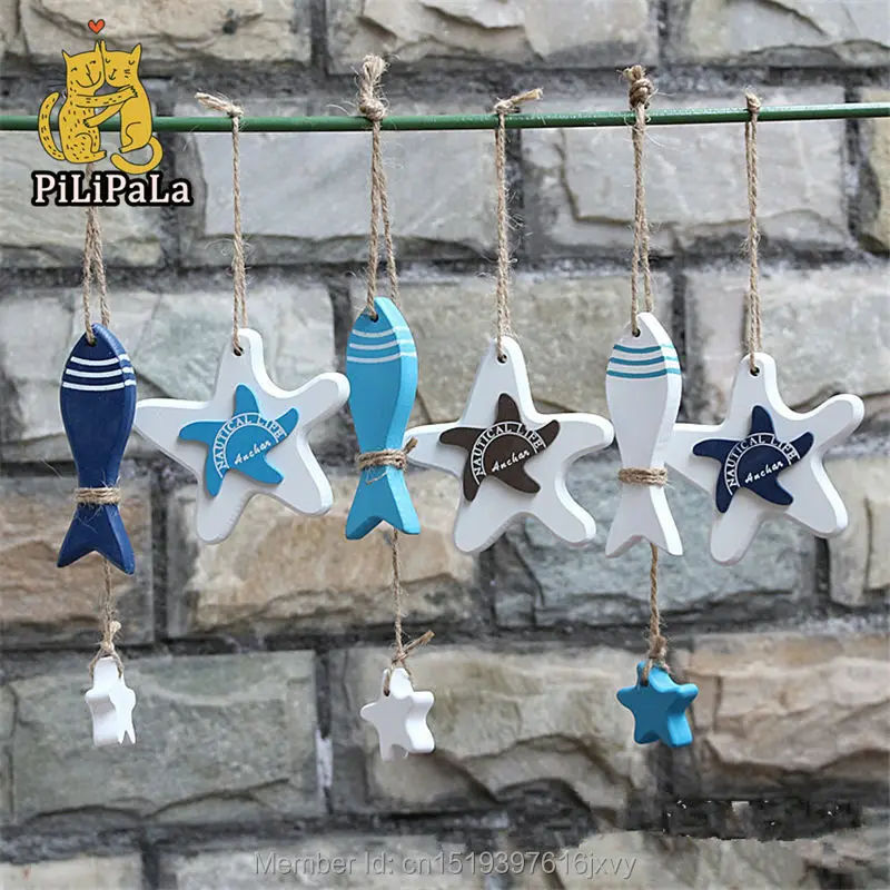 6 шт. деревянные морские ракушки звезды|decoration marine|decoration hangingsdecorative decorative |