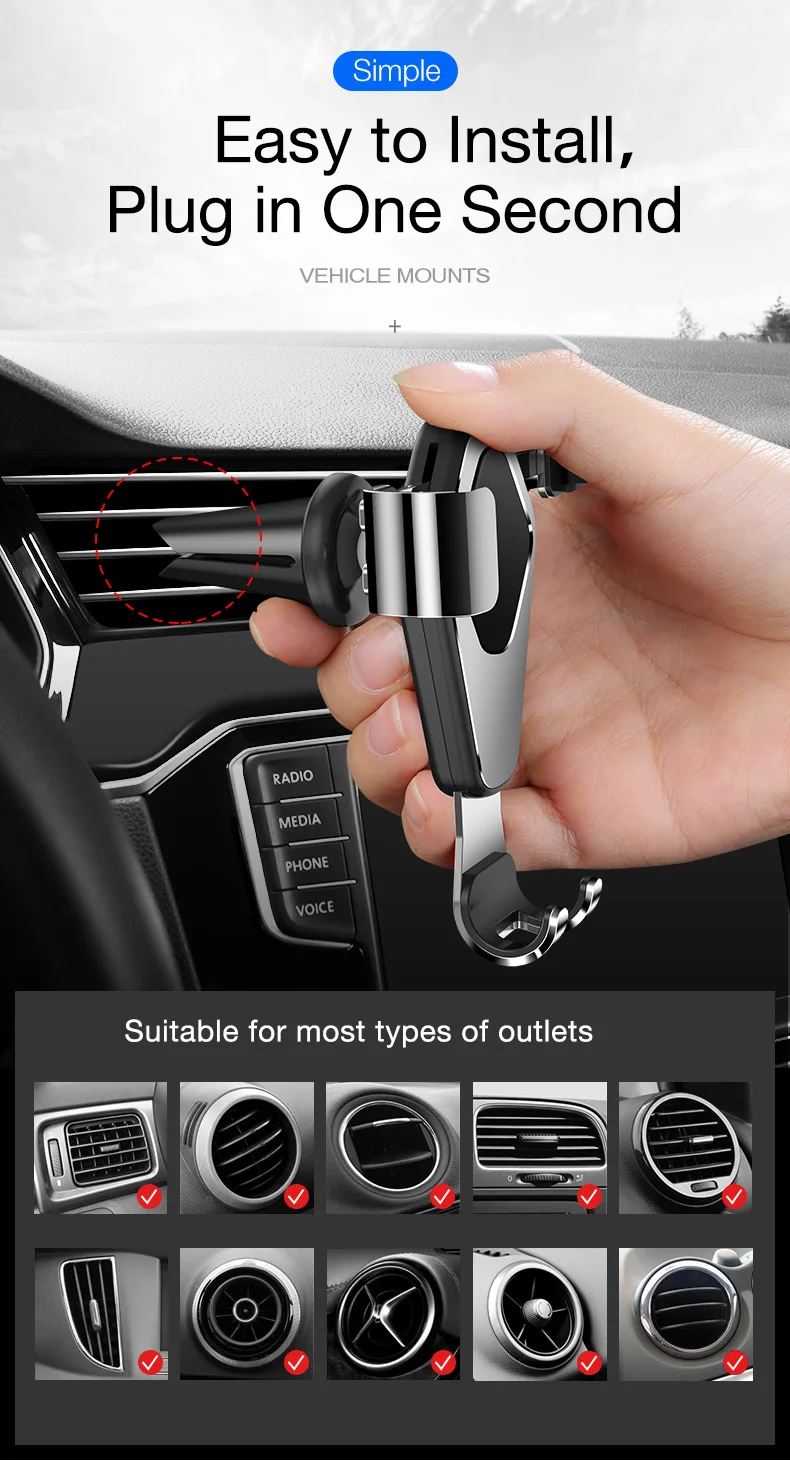 car holder for iPhone Samsung Xiaomi Huawei   (12)