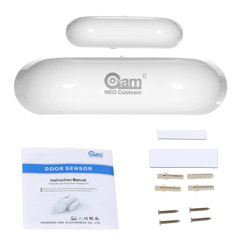 НЕО Coolcam NAS-DS01Z Z-wave беспроводной дверной оконный детектор проникновения датчик беспроводной умный дверной датчик для домашней охранной сигнализации