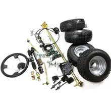 Картинг ATV UTV задний мост рулевая рейка Шестерня рулевая тяга рулевое колесо диск ротор тормоз с 13X5. 00-6 колеса