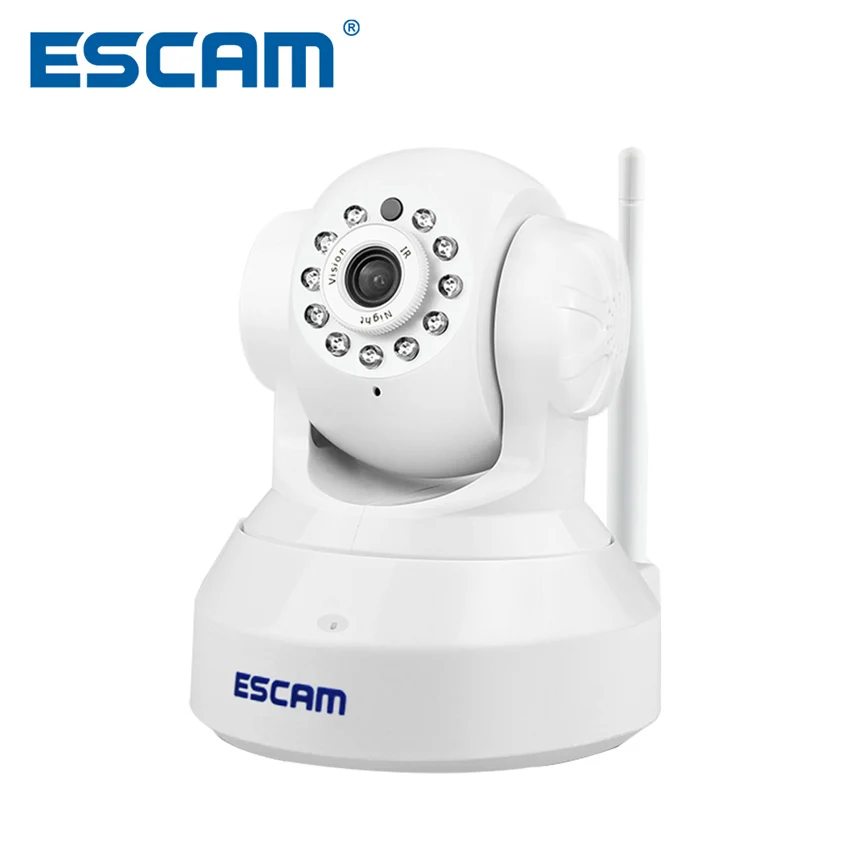 Escam QF001 Mini WiFi IP Camera HD 720P CCTV security Camera System P2P IR Cut Two Way Audio Micro SD Card Slot Night vision