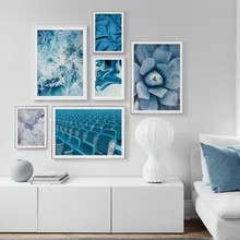 Blue Chair Sea Succulent Nordic Posters And Print Wall Art Canvas Painting Wall Pictures For Living Room Scandinavian Home Decor Blue Chair Sea Succulent Nordic Posters And Print Wall Art Canvas Painting Wall Pictures For Living Room Scandinavian Home Decor