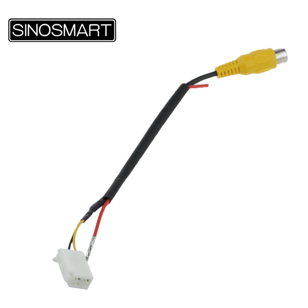 

SINOSMART C4 Connection Cable for Mazda CX-5 Reversing Camera to OEM Monitor without Damaging the Car Wiring