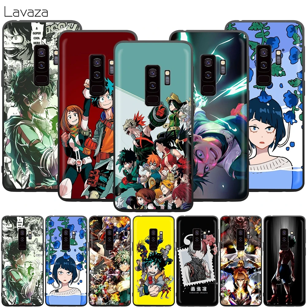 

Lavaza Boku No Hero Academia Case for Samsung Galaxy S10 S9 S8 S7 S6 Plus Note 9 8 M30 M20 M10 Edge
