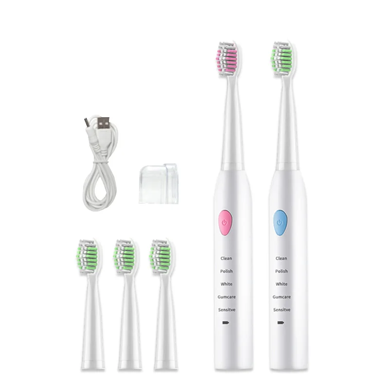 Sonic Electric Toothbrush 5 Cleaning Modes USB Charging Power Tooth Brush Waterproof Portable Travel toothbrush electric brush 4|Electric Toothbrushes| - AliExpress