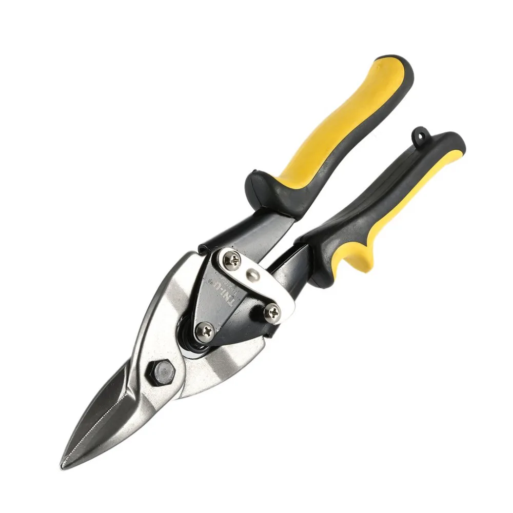 

TU-2100A 25CM/8" Tin Sheet Metal Snip Aviation Scissor Iron Plate Cut Shear Household Tool Industrial Industry Work