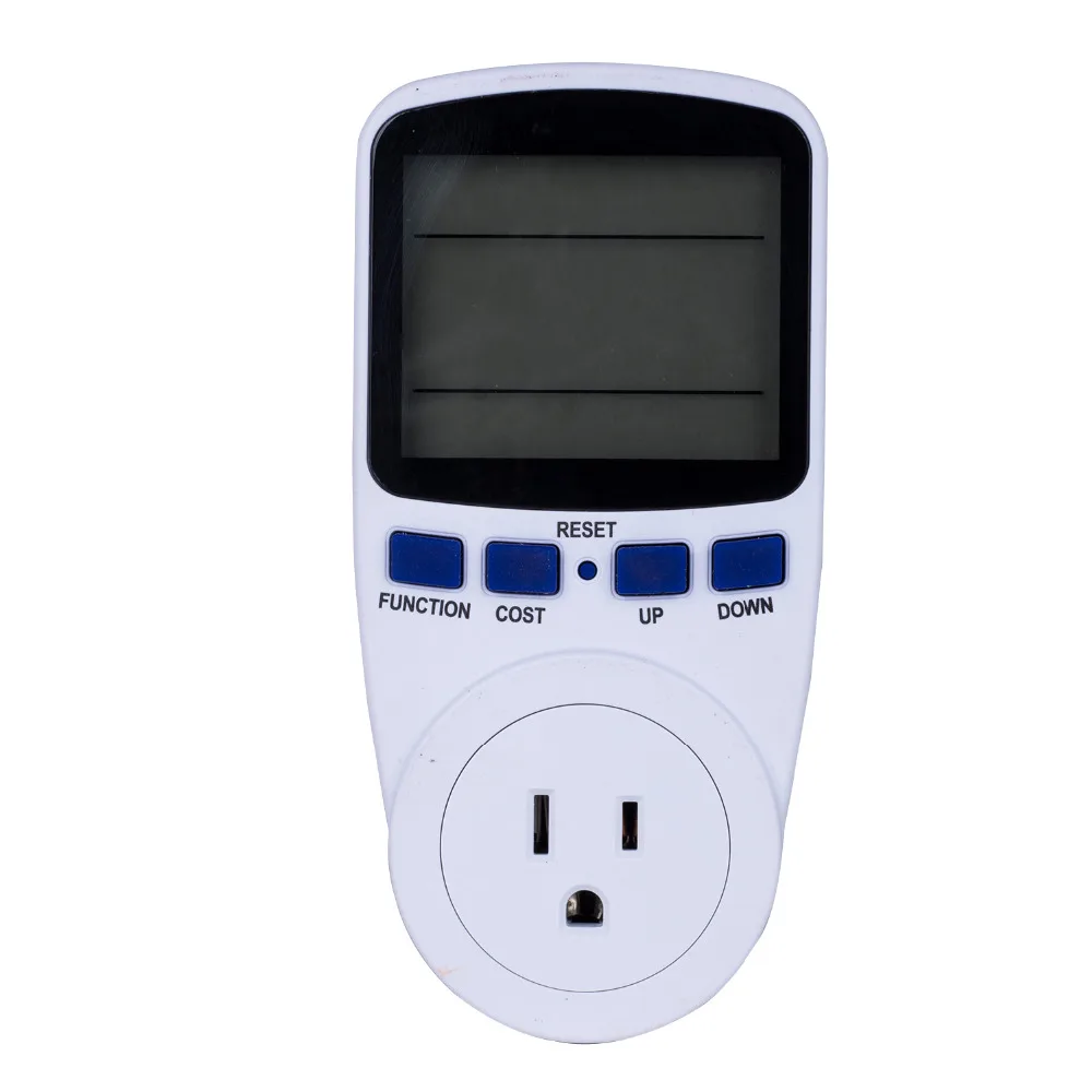 

EU US UK Plug LCD Dispaly Digital Voltage Wattmeter Power Analyzer Tester Monitor Power Energy Meters Power Metering Socket