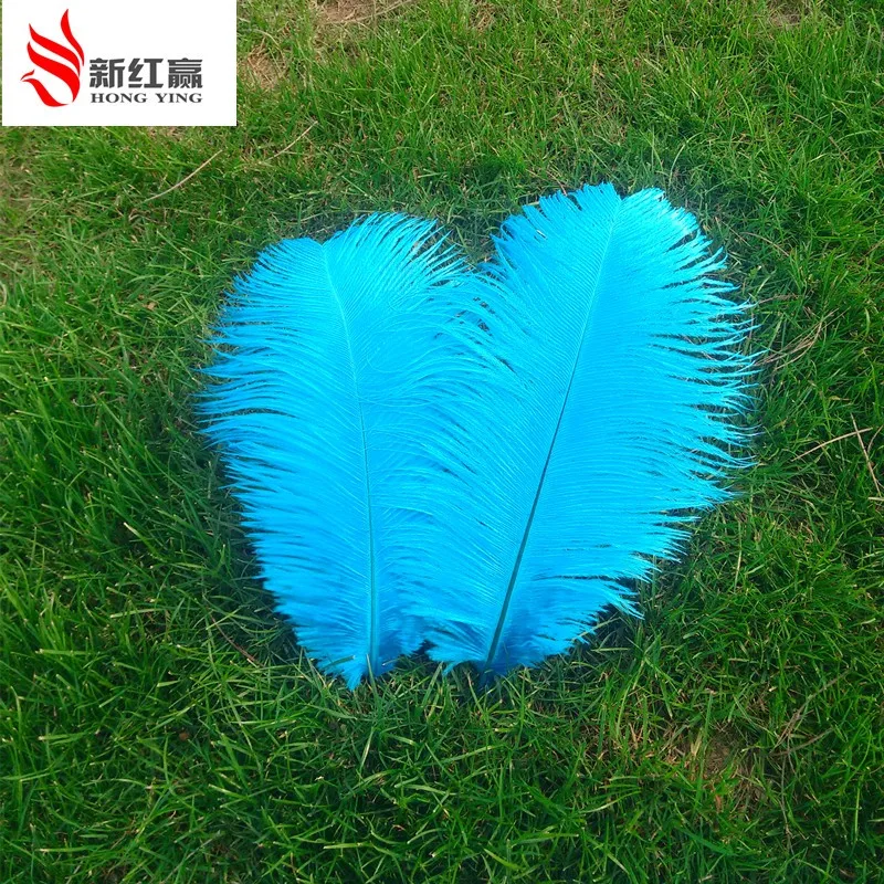

Pluma de la avestruz Wholesale 10 pcs ostrich feathers 16-18inches/40-45cm long all sorts of color red feather