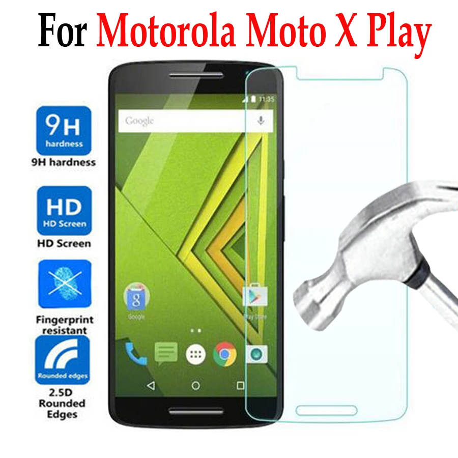 

For Moto x play xplay Tempered Glass For Motorola Moto X Play XT1562 XT1563 Phone Screen Protector Cover Protective Film Case