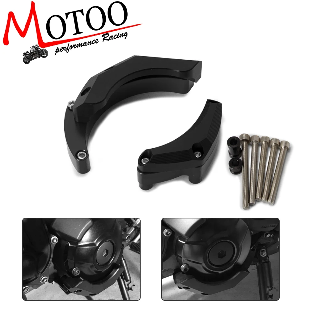 Мотоциклетная защита двигателя для YAMAHA MT 09 FZ MT09 Tracer XSR900 2014 2019 чехол защиты