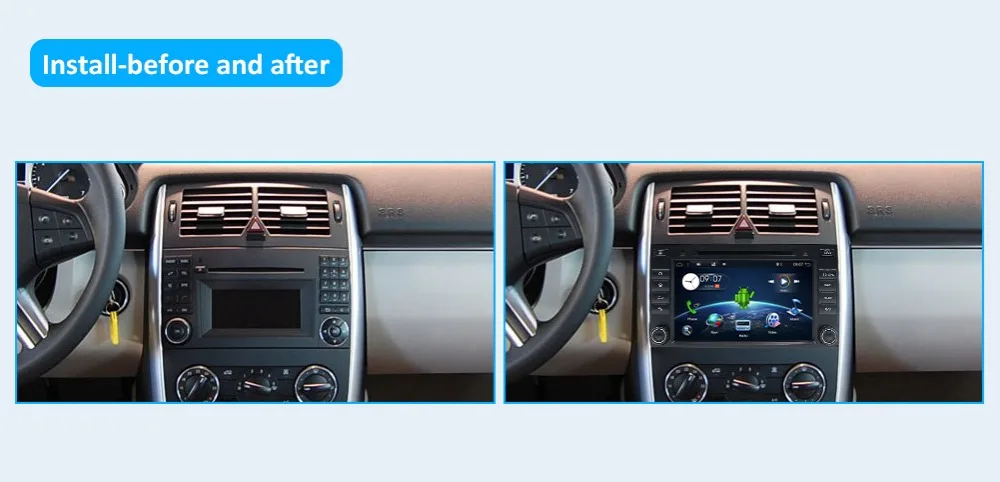 Flash Deal Android 9.0 Car DVD Player for Mercedes Benz B200 A B Class W169 W245 Viano Vito W639 Sprinter W906 Radio Multimedia GPS Navii 24