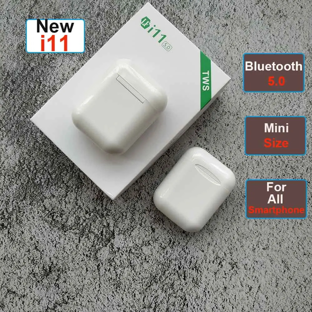 

Original i7s i11 tws Wireless Bluetooth 5.0 super bass stereo Ear bud For phone pk i9s i10 i12 i13 i14 tws earbuds