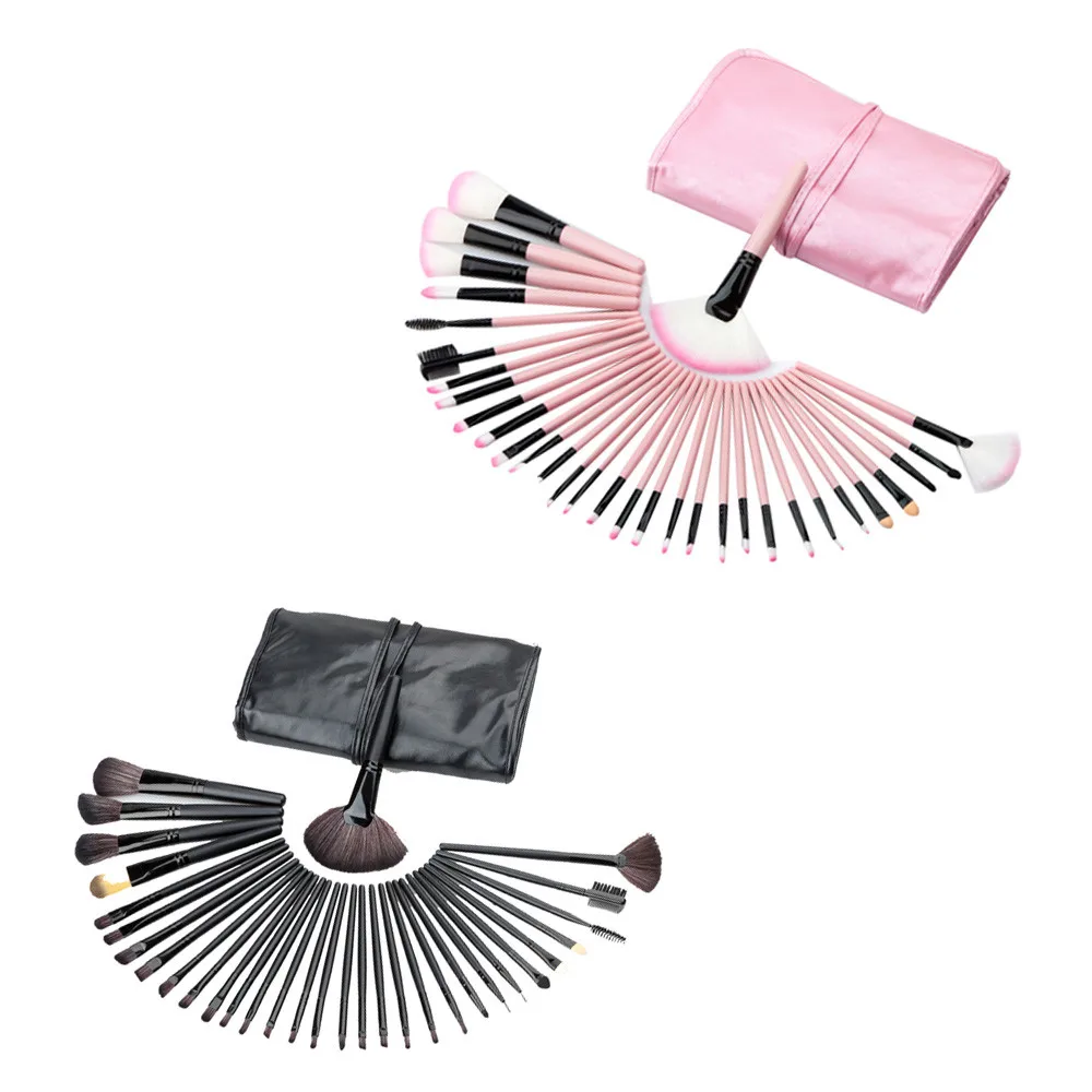 

32PCS Professional Woman's Makeup Brush Sets Mini Make Up Tools Foundation Powder Eyebrow Eyeliner Lips Cosmetic Concealer Brush