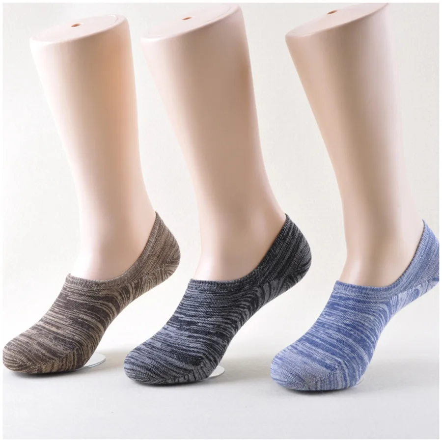 2PCS=1Pair Men Summer Socks Cotton Casual Ankle Socks Breathable Short
