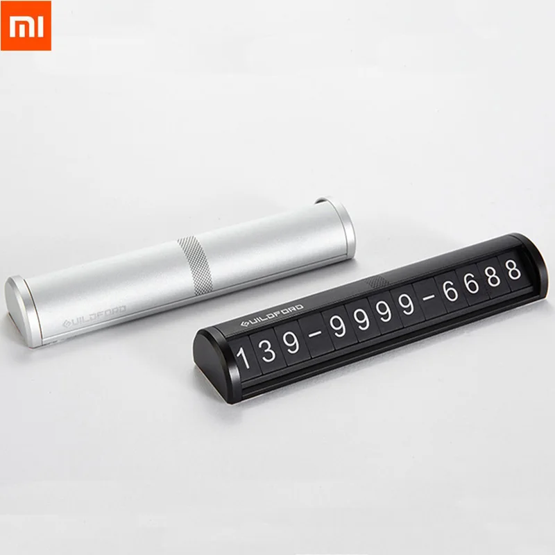 

Original Xiaomi GUILDFORD Stop Sign Car Parking Card Stop Sign For Car Move Phone Number Card Creative Stereo Reverse Invisible