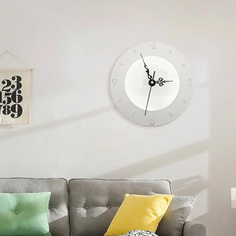 

Wall Lamp Clock Design LED Creative for bed Room Fashion bedside lamp creative contemporary adornment simple Indoor Lighting