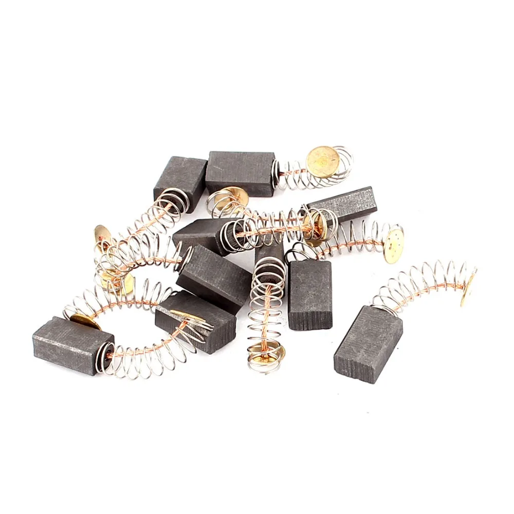 10pcs/5Pairs High Quality Mini Drill Motor Carbon Brushes Spare Parts 12.5x8x5mm Electric Grinder Replacement Dremel Rotary Tool 10pcs/5Pairs High Quality Mini Drill Motor Carbon Brushes Spare Parts 12.5x8x5mm Electric Grinder Replacement Dremel Rotary Tool