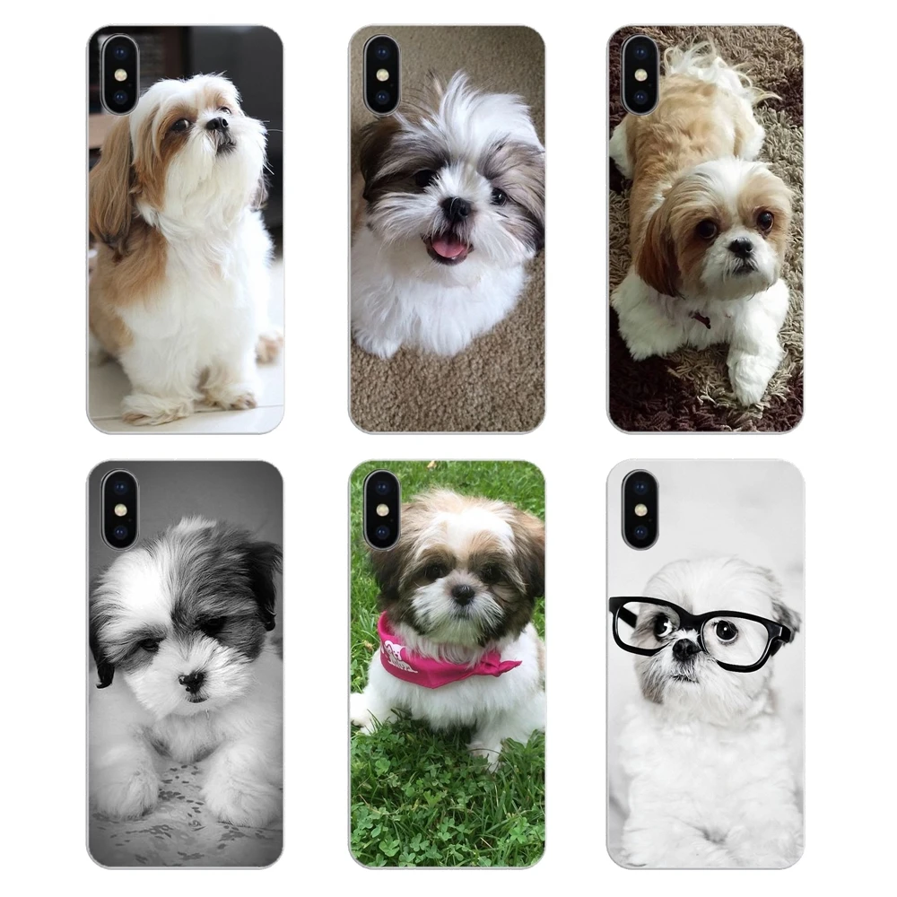 Силиконовый чехол для телефона Samsung Galaxy A5 A6 A7 A8 A9 J4 J5 J7 J8 2017 2018 Plus Prime Shih Tzu Shitzu Dog Puppy |