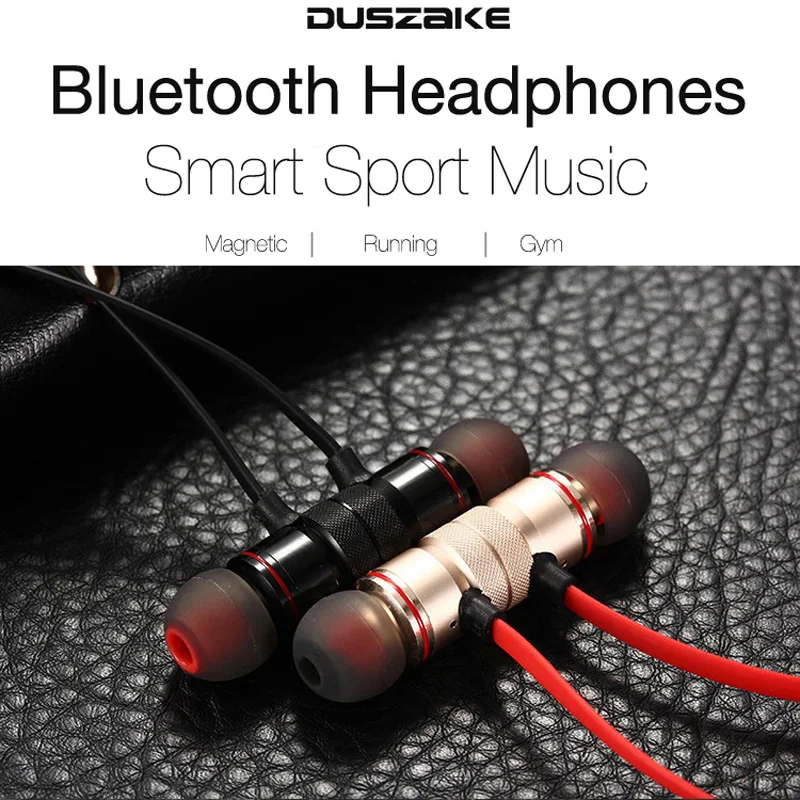Спортивные беспроводные Bluetooth наушники DUSZAKE для телефона Спортивная гарнитура на