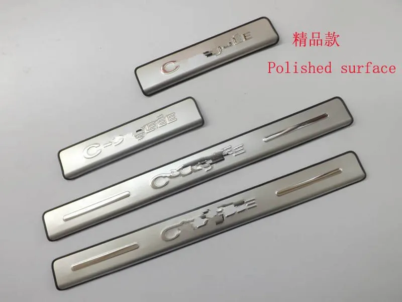 

High quality stainless steel Scuff Plate/Door Sill for 2014 2015 2016 2017 Citroen Elysee C-Elysee Car styling