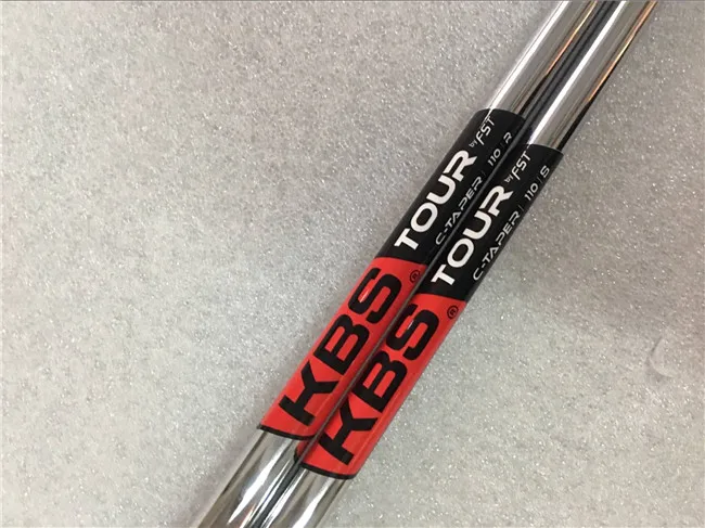 Абсолютно Новый 10 шт KBS Tour C Taper 110 стальной вал для гольфа 0 370 размер R/S Flex клюшек