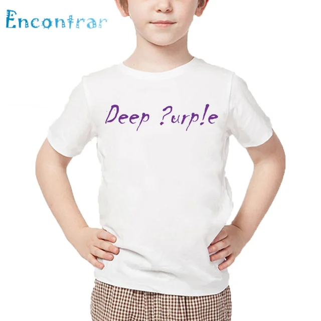 Buy Cheap Kids Deep Purple T shirt Boys and Girls Online Australia