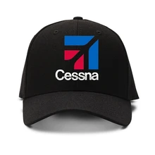 Модные Классические Бейсбольные кепки с вышивкой с логотипом Cessna, Кепка унисекс для спорта на открытом воздухе, Регулируемая Кепка с защелкой сзади, головные уборы в стиле хип-хоп