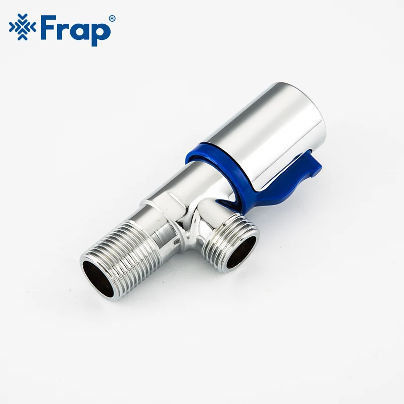 Frap Универсальный треугольный клапан угловой клапан аксессуары для ванной комнаты гальванические заправочные клапаны для водонагревателя туалета F7303