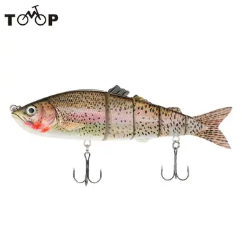 

22cm 25cm Lifelike Multi-jointed 5-segement Swimbait Hard Fishing Lure Bass Bait