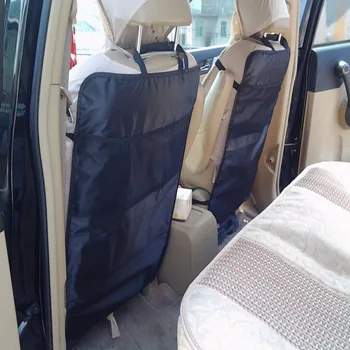 

Environmental Thicken PVC Car Back Seat Protector Kick Mat With Organizer For iPAD 2/3/4/Air/Mini