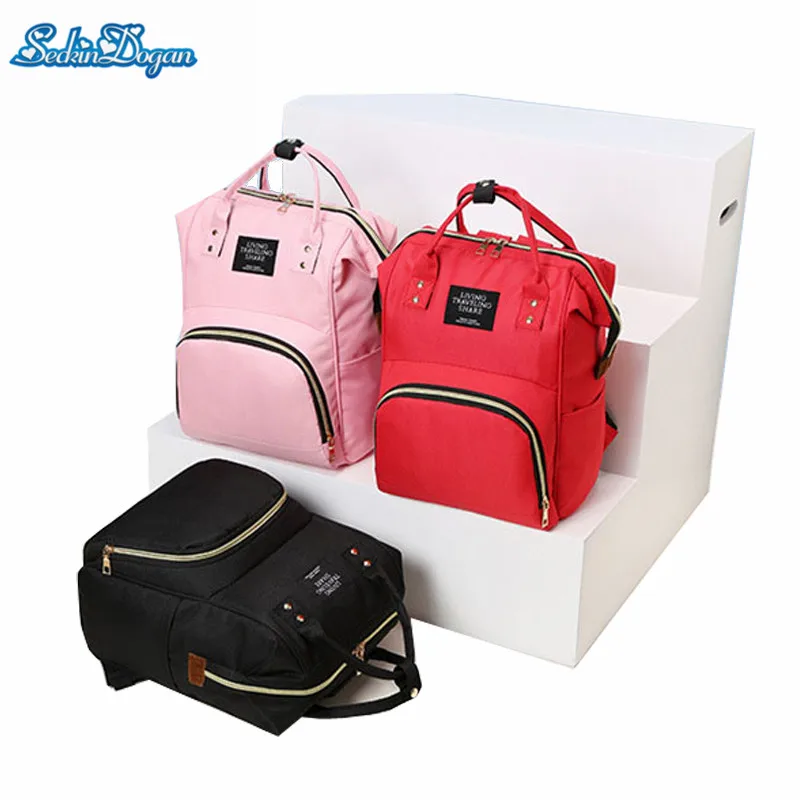 

SeckinDogan Baby Diaper Bag High Quality Baby Nursing Backpack diaper Mom Backpack Large Nappy Bag for Baby Thermal Nappy Bags