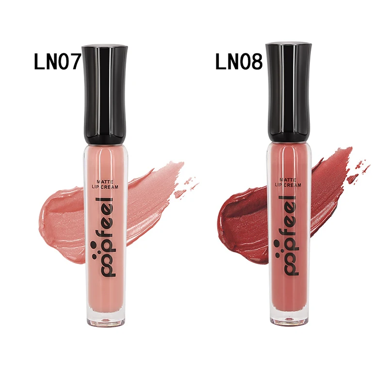 Lip Gloss Matte Liquid Lipstick Lipgloss Matte Waterproof Long Lasting