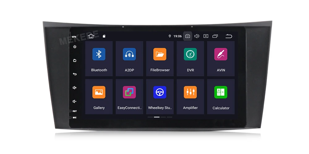 Discount Mekede DSP IPS Android 9.0 quad core Car DVD Player GPS For Mercedes/Benz/E-Class/W211/E200/E220/E300/E350 with 4G wifi BT 20